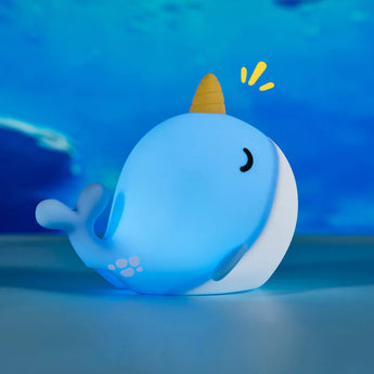 Veilleuse Baleine Licorne | EMILIE - Bleu - Veilleuse animaux