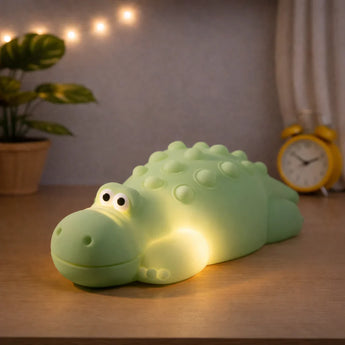 Veilleuse Crocodile | LÉON - Vert - Veilleuse