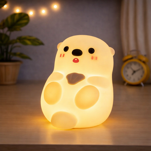 Veilleuse loutre en silicone | AYLAN-Veilleuse &amp; Co