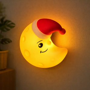 Veilleuse Murale Lune en Silicone | TIAGO-Veilleuse &amp; Co